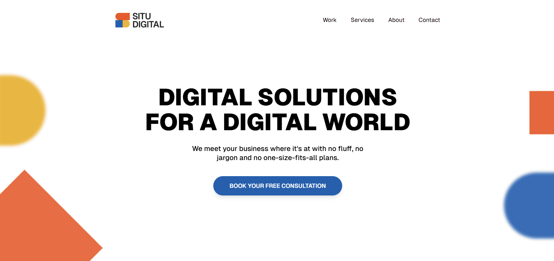Situ Digital website screenshot